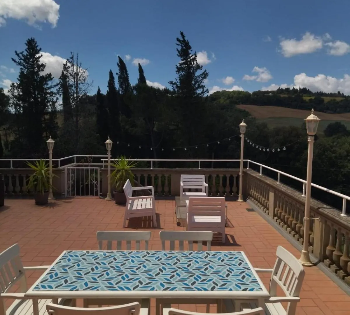 Casa Vacanza Campagna Empoli Terrazzo Belvedere Granaiolo イタリア